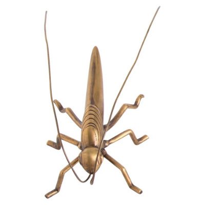 Arteriors Skipper Brass Grasshopper