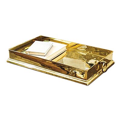 Harlow Brass Tray, Ballard Designs