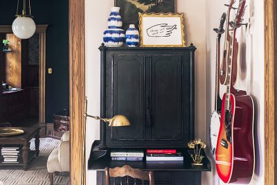 Black Restoration Hardware Secretary Desk