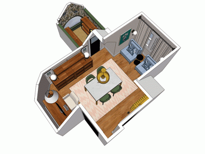 Office Layout Animation | Making it Lovely, One Room Challenge