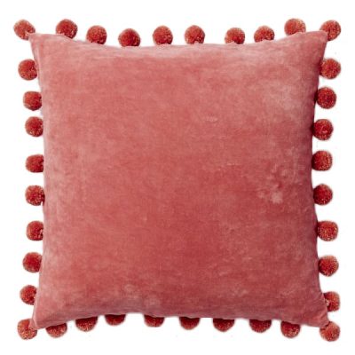 Pom-Pom Pink Pillow