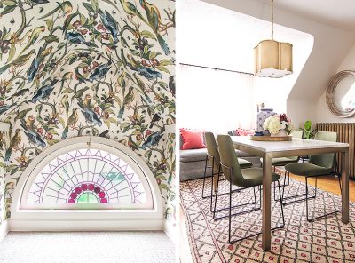 The Wallpapered Rainbow Room and Home Office | Making it Lovely, One Room Challenge Fall 2017