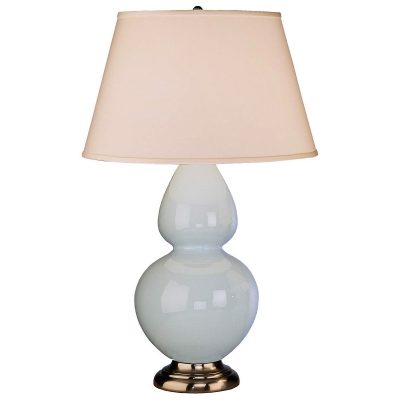Robert Abbey Double Gourd Ceramic Table Lamp