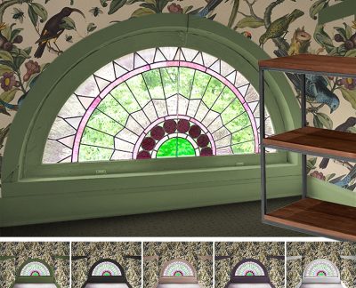 Rainbow Window Mockups | Making it Lovely, One Room Challenge