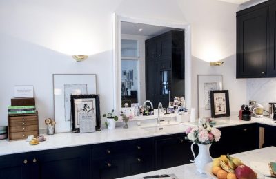 Parisian apartment of Morgane Sézalory, designer for Sézane - kitchen