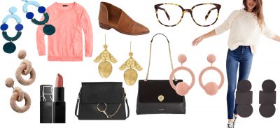 Jeans and a Sweater - Just add Statement Earrings