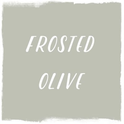 Paint Color: Frosted Olive, Dutch Boy