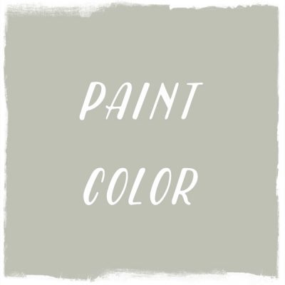 Paint Color: Frosted Olive, Dutch Boy