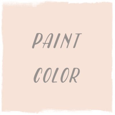 Paint Color: Pink Ground, Farrow & Ball