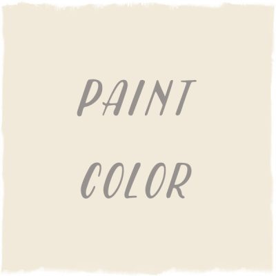 Paint Color: White Linen, Dutch Boy
