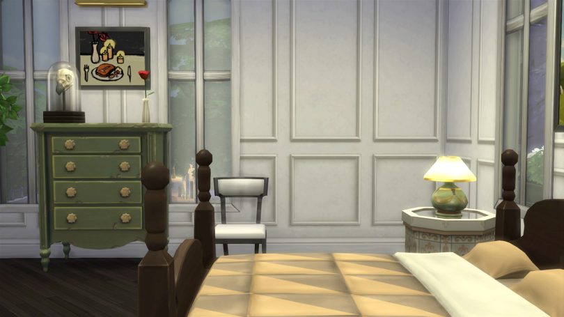 Master Bedroom — Sims 4 Pink Victorian House, Making it Lovely
