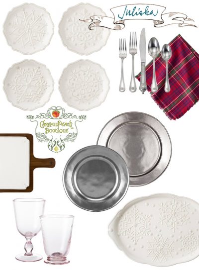 Juliska Christmas Table Settings from CarefulPeach | Making it Lovely