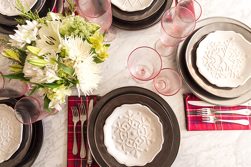 A Fun Take on a Traditional Christmas Table