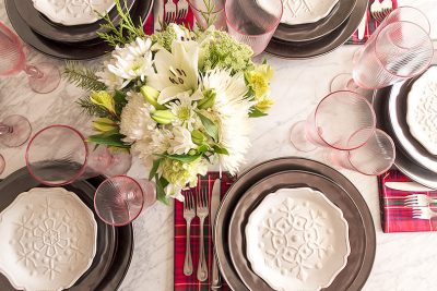 Christmas Tabletop Place Settings with Juliska from Careful Peach | Making it Lovely