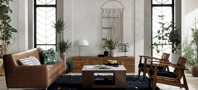 Hanna CB2 White Mushroom Lamp