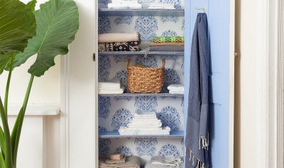 Megan Pflug Linen Closet Makeover for One Kings Lane, Photo by Lesley Unruh