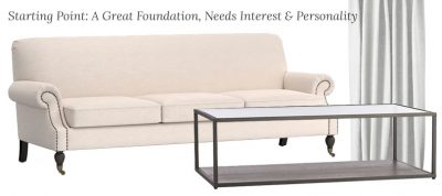 Making it Yours 16 Starting Point: A great foundation, needs interest and personality