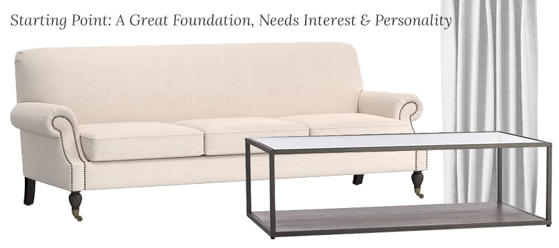 Making it Yours 16 Starting Point: A great foundation, needs interest and personality