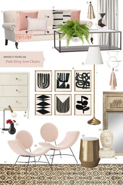 Making it Yours 16A: Pink Elroy Chairs | Making it Lovely