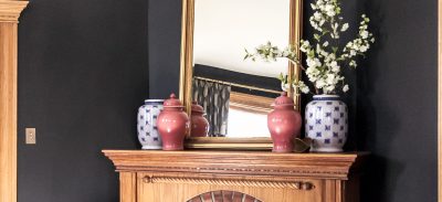 Louis-Philippe-Style Gold Mirror from The South Loop Loft | Making it Lovely