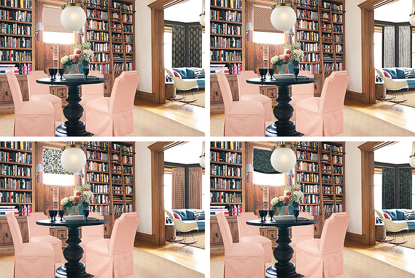 Window Treatments from The Shade Store Mock-ups | Making it Lovely