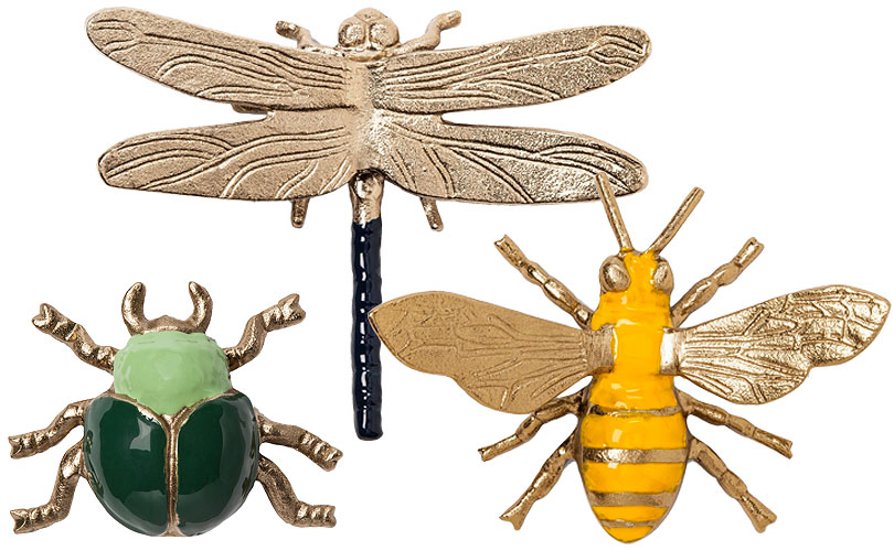 Beetle, Dragonfly, and Bee - Target Bugs