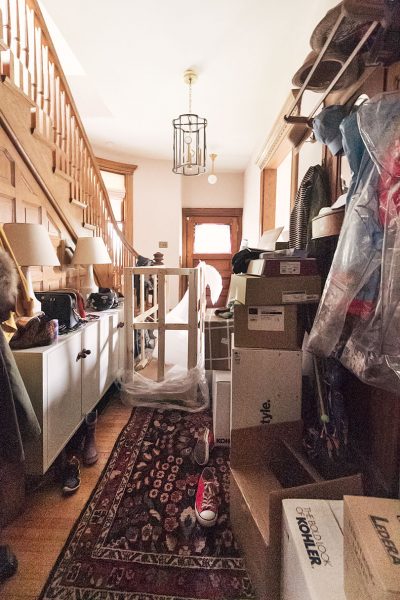 Entryway with Boxes