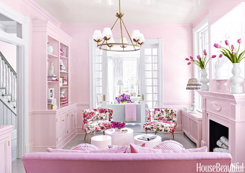 Pink Home of Katie Ukrop, Designed by Suellen Gregory