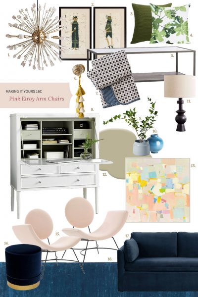 Making it Yours (MiY) 16C: Pink Elroy Chairs