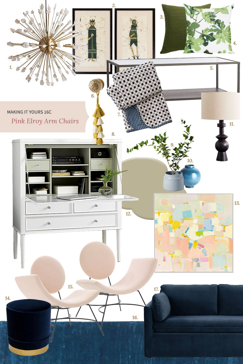 Making it Yours 16C: Pink Elroy Chairs