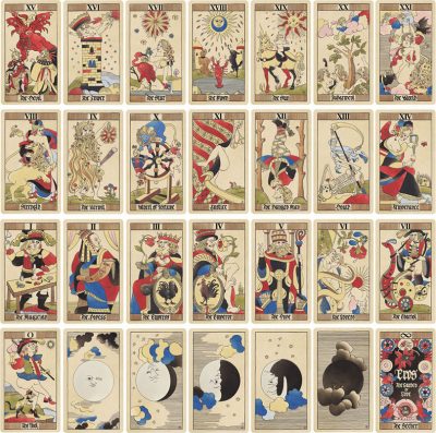 "Eros: The Garden of Love" Tarot by Uusi