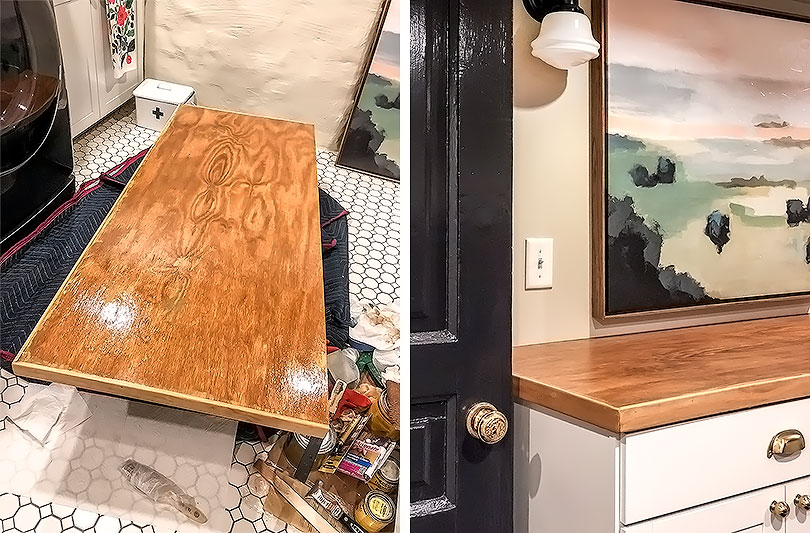Making DIY Plywood Countertops | Making it Lovely