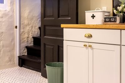 Stairs to Basement Laundry Room