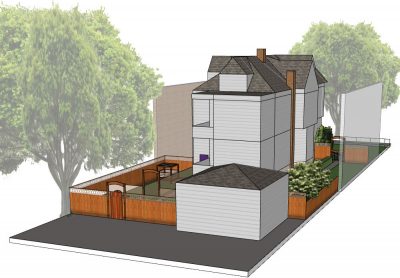 Backyard Cedar Fencing