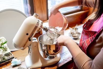 Coffee Walnut Cookies - Incorporate the flour | Making it Lovely