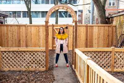 Our New Cedar Fence | Making it Lovely