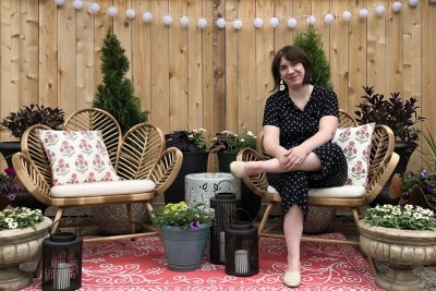 Creating an Insta-Worthy Backdrop Outdoors | Nicole Balch, Making it Lovely