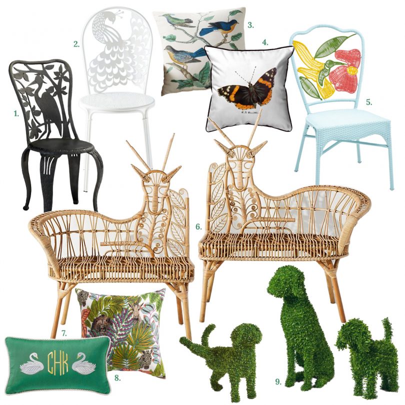 Animal Outdoor Furniture and Decor | Making it Lovely