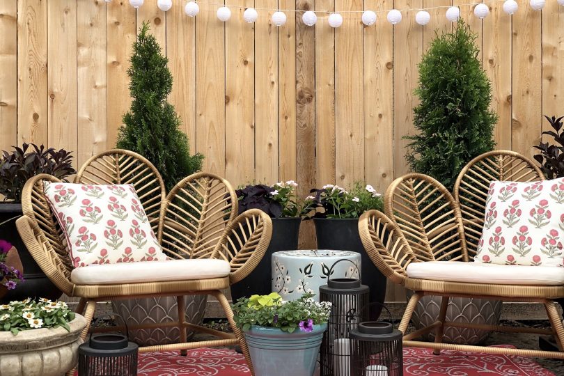 Creating an Insta-Worthy Backdrop Outdoors | Making it Lovely