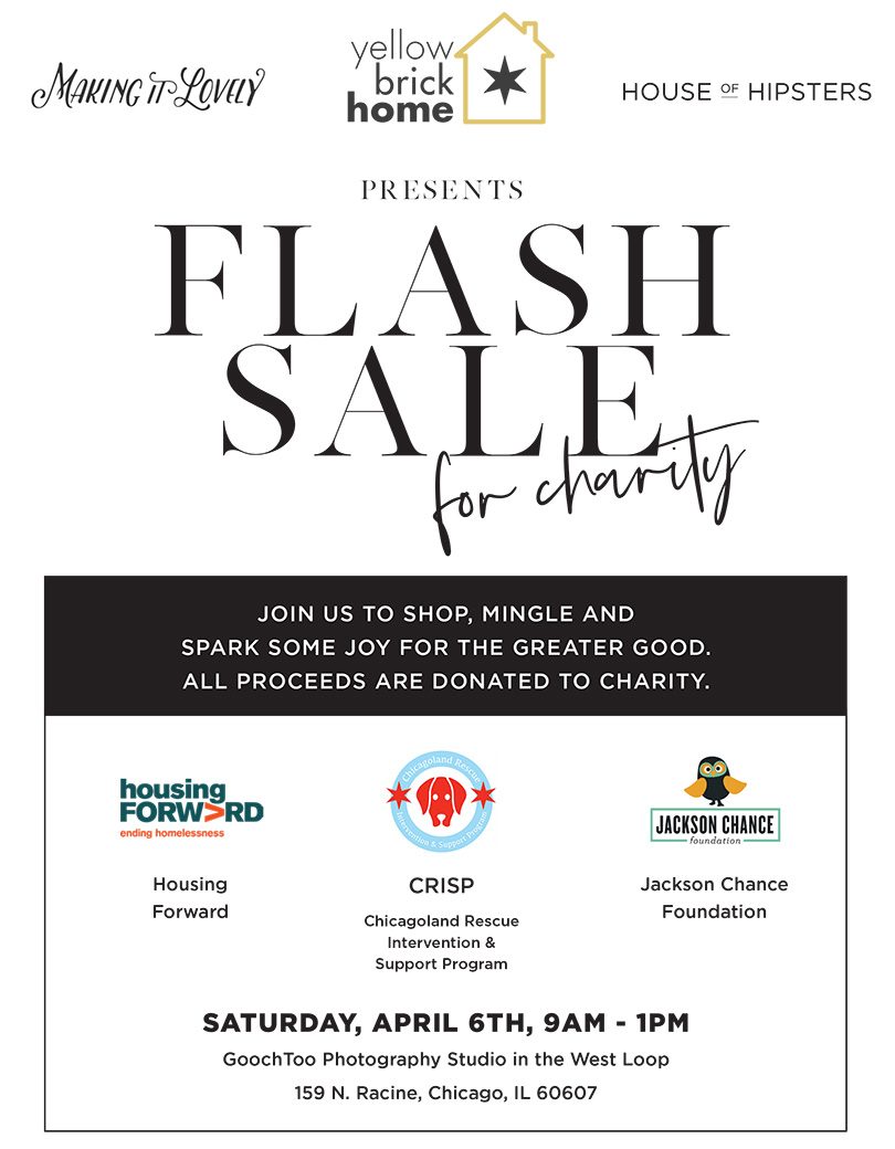 Flash Sale for Charity Chicago