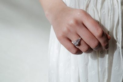 Vintage Diamond Edwardian Engagement Ring from Erstwhile