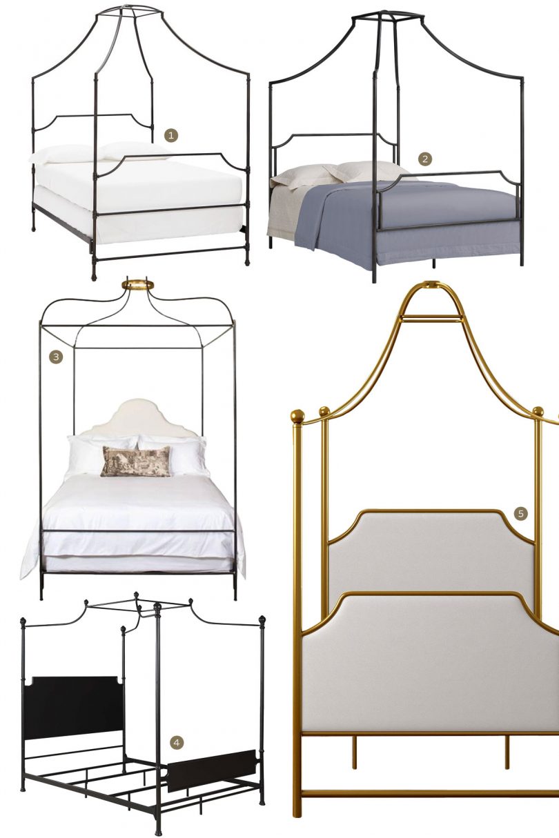 Canopy Beds - Curved Metal