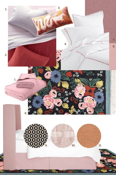 Bedding, Fabric, and Rug Choices for Eleanor's Room | One Room Challenge | Making it Lovely