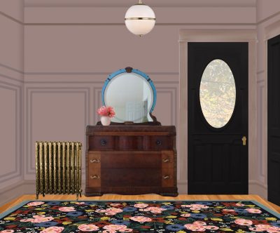 Eleanor's Bedroom - Elevation, One Room Challenge