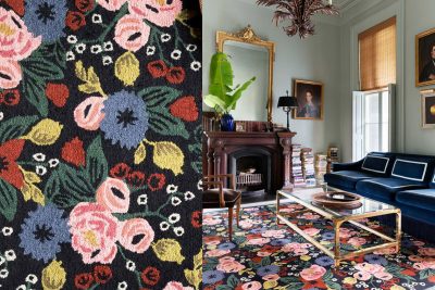 Rifle Paper Co. x Loloi - Rosa Black Rug