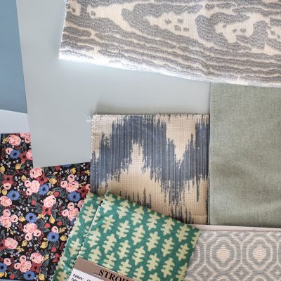 Fabricut Blues 1 | Eleanor's Room | One Room Challenge | Making it Lovely