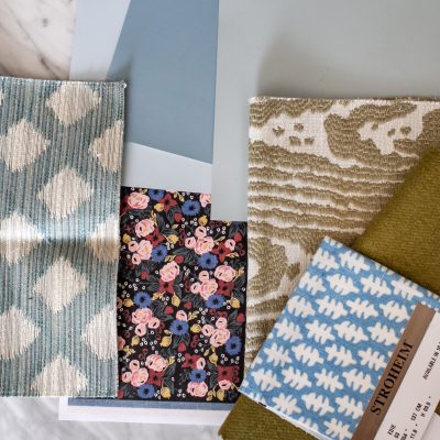 Fabricut Blues 3 | Eleanor's Room | One Room Challenge | Making it Lovely