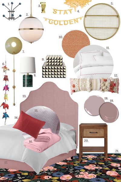 Eleanor's Room Sources | Making it Lovely | One Room Challenge