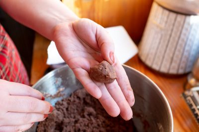 Roll Dough into Balls