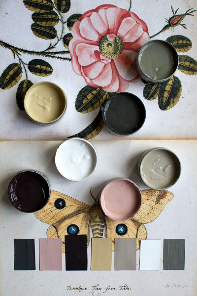 Atelier Ellis rose and moth paint palette